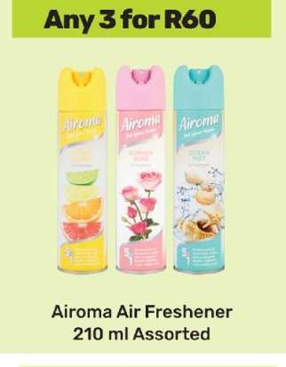 Airoma Air Freshener 210 ml Assorted