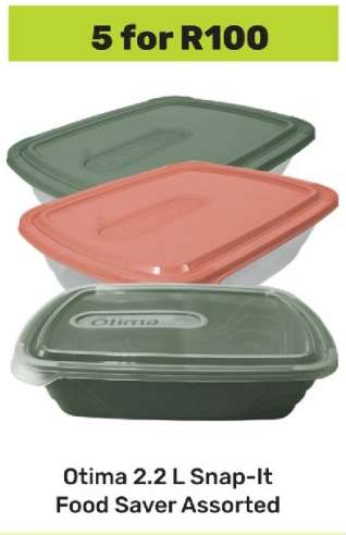 Otima 2.2 L Snap-It Food Saver Assorted