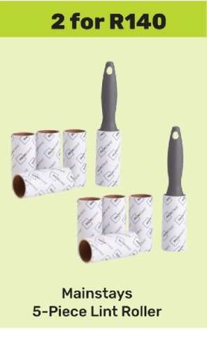 Mainstays 5-Piece Lint Roller