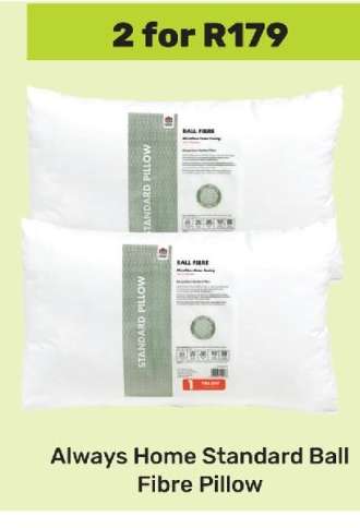 Always Home Standard Ball Fibre Pillow