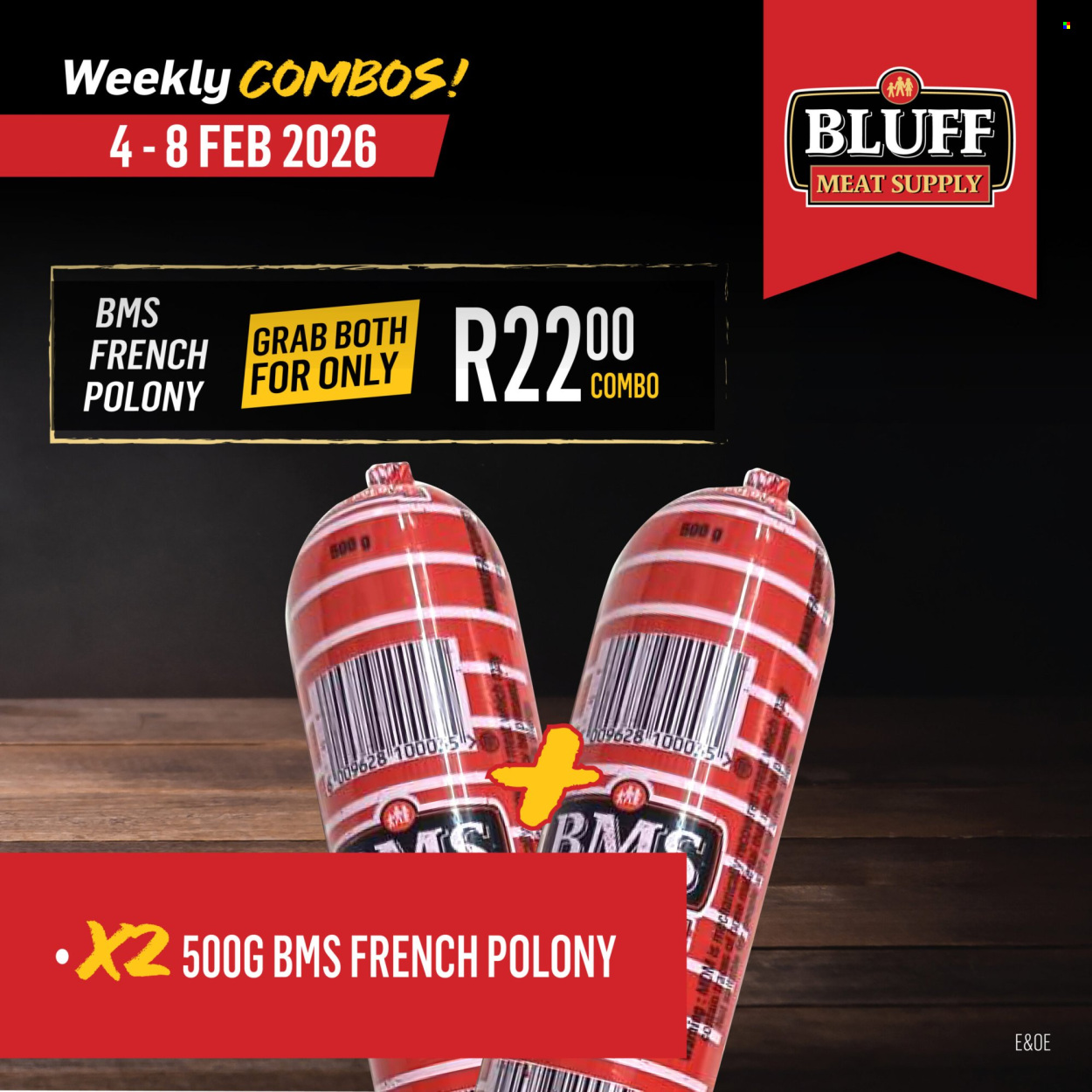 Bluff Meat Supply specials - 04/02/2026 - 08/02/2026. Page 9