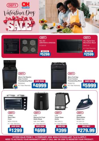 OK Furniture catalogue  - 03/02/2026 - 15/02/2026.