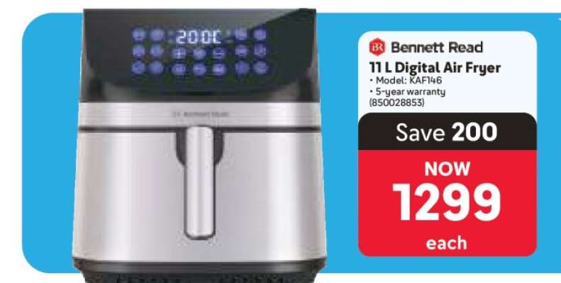 Bennett Read 11L Digital Air Fryer