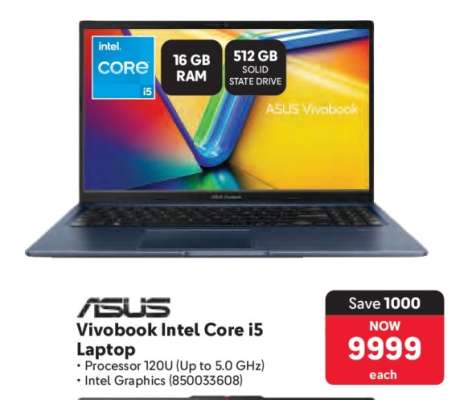 ASUS VivoBook Intel Core i5 Laptop
