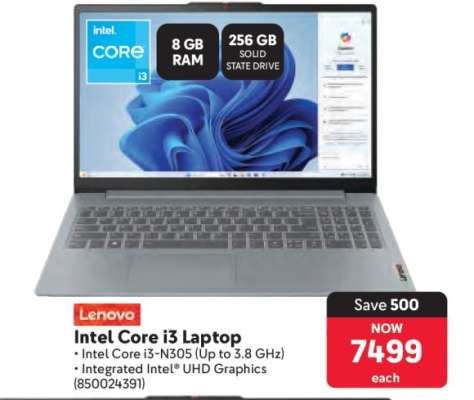 Lenovo Intel Core i3 Laptop