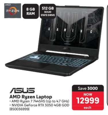 ASUS AMD Ryzen Laptop