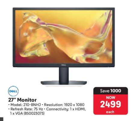 27” Monitor