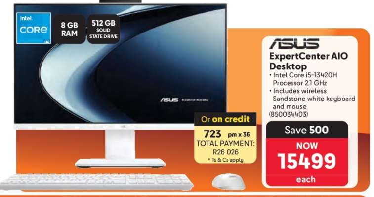 ASUS ExpertCenter AIO Desktop