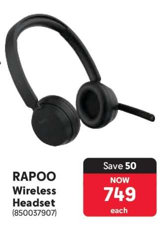 RAPOO Wireless Headset