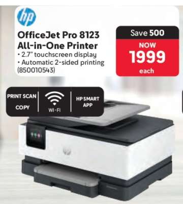 HP Officejet Pro 8123 All In One Printer