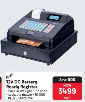 12V DC Battery Ready Register