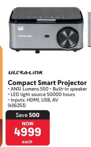 Compact Smart Projector