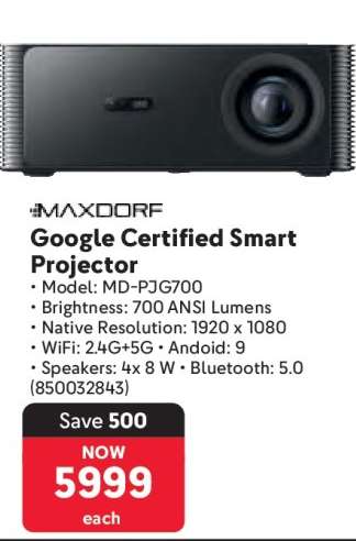 Google Certified Smart Projector