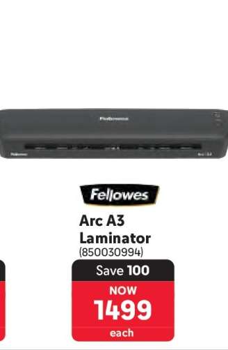 Fellowes ARC A3 Laminator