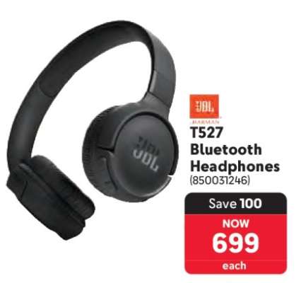 JBL T527 Bluetooth Headphones