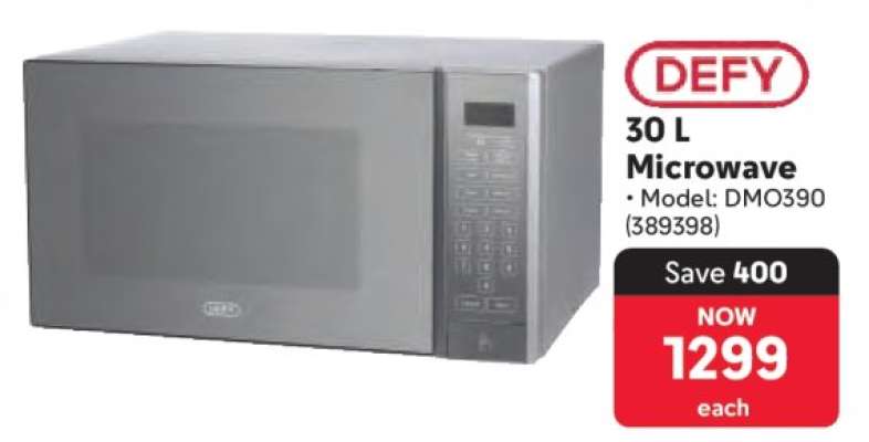 DEFY 30 L Microwave