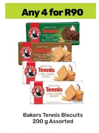 Bakers Tennis Biscuits