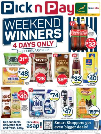 Pick n Pay catalogue  - 05/02/2026 - 08/02/2026.