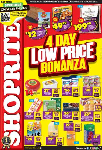 Shoprite catalogue  - 05/02/2026 - 08/02/2026.