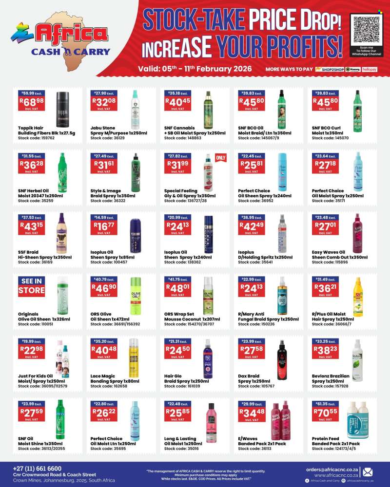 Africa Cash & Carry catalogue  - 05/02/2026 - 11/02/2026.