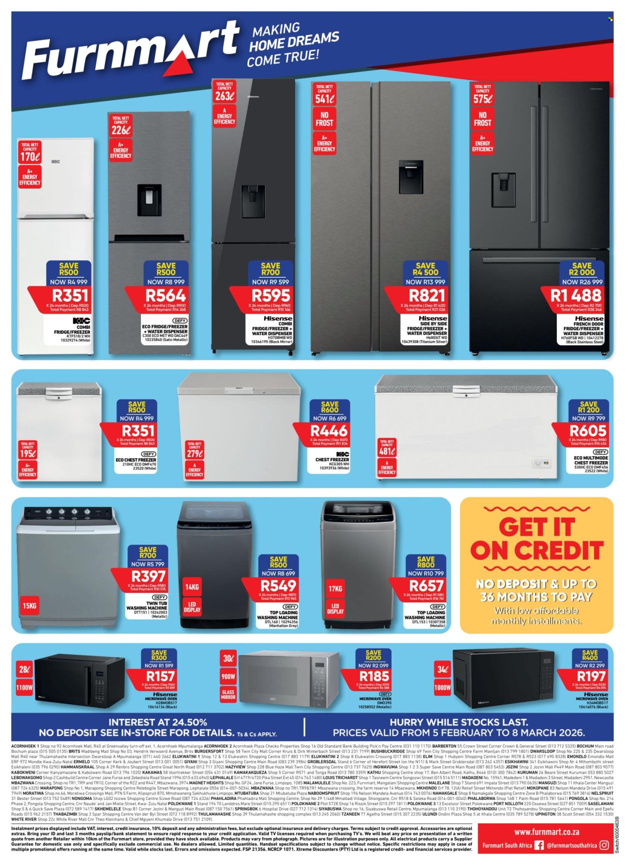 Furnmart specials - 05/02/2026 - 08/03/2026. Page 8