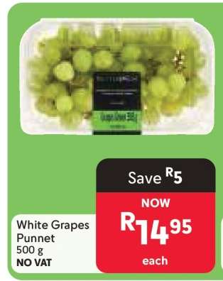 White Grapes Punnet