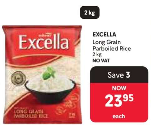 Excella Long Grain Parboiled Rice