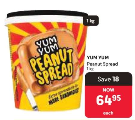 YUM YUM Peanut Spread