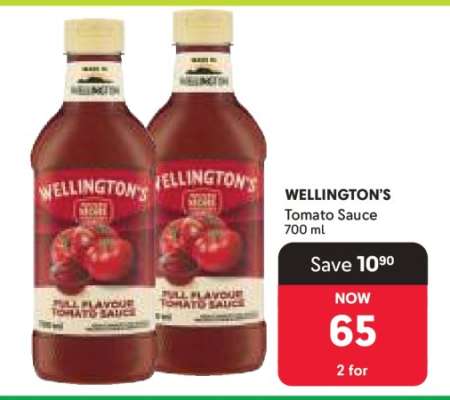 Wellington's Tomato Sauce