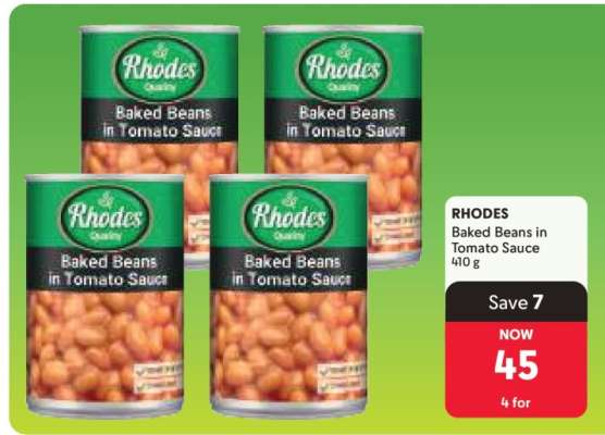 Rhodes Baked Beans in Tomato Sauce
