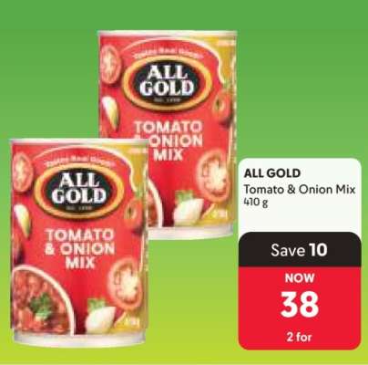 ALL GOLD Tomato & Onion Mix