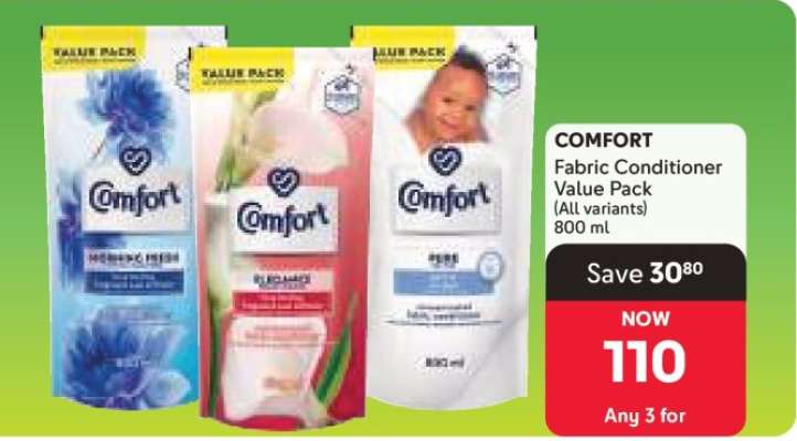 Comfort Fabric Conditioner Value Pack