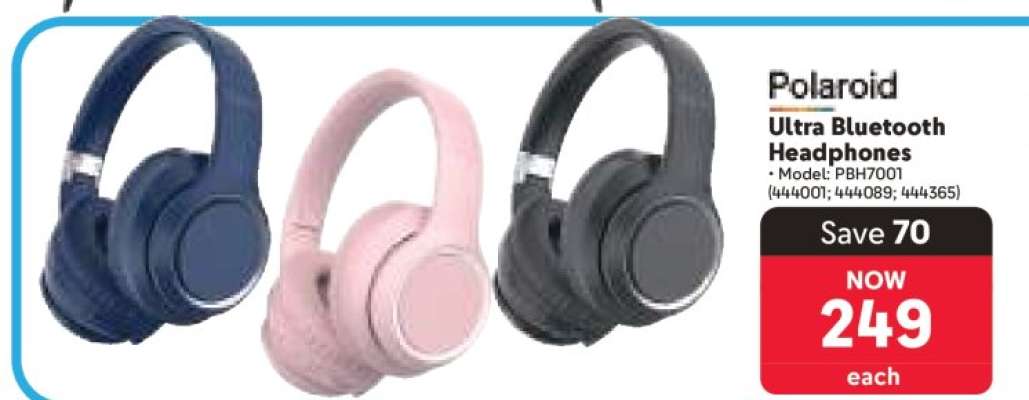 Polaroid Ultra Bluetooth Headphones