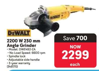 2200 W 230 mm Angle Grinder