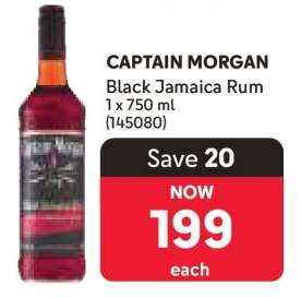 CAPTAIN MORGAN Black Jamaica Rum
