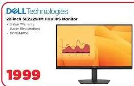 Dell 22-inch SE2225HM FHD IPS Monitor