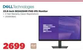 Dell 23.8-Inch SE2425HM FHD IPS Monitor