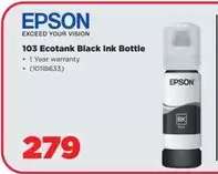 EPSON 103 Ecotank Black Ink Bottle