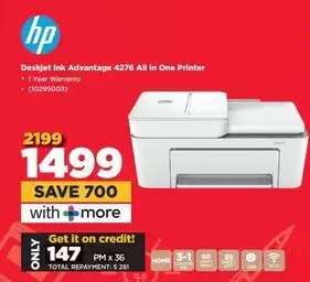Deskjet Ink Advantage 4276 All-in-One Printer