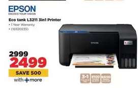Eco tank L3211 3in1 Printer