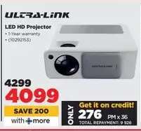 ULTRA-LINK LED HD Projector
