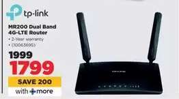 tp-link MR200 Dual Band 4G-LTE Router
