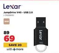 Lexar JumpDrive V40 - USB 2.0