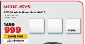 MERCUSYS AC1200 Whole Home Mesh Wi-Fi 5