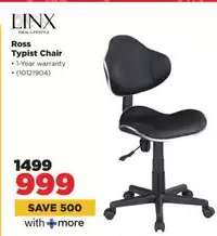 Ross Typist Chair