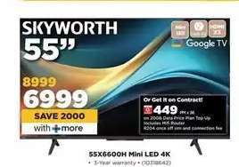 SKYWORTH 55"