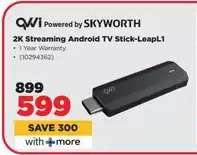 2K Streaming Android TV Stick-LeapL1