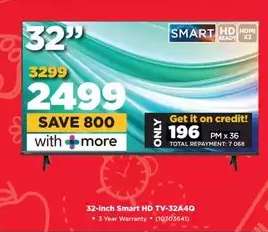 32-inch Smart HD TV-32A40