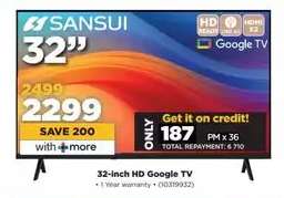 Sansui 32-inch HD Google TV