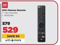 OFA Hisense Remote